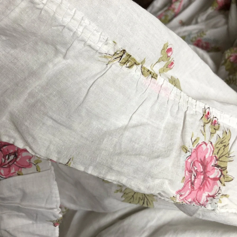 Cottage Roses Twin Bedspread
